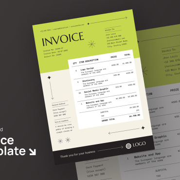 Receipt Bill Corporate Identity 298177