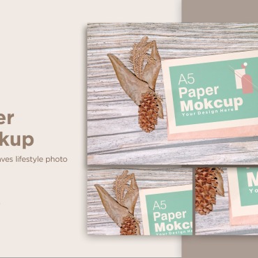 Paper A4 Product Mockups 298258