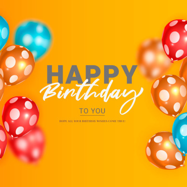 Template Birthday Illustrations Templates 298331