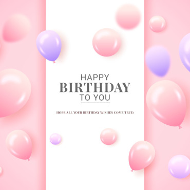 Template Birthday Illustrations Templates 298455