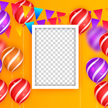 Template Birthday Illustrations Templates 298456