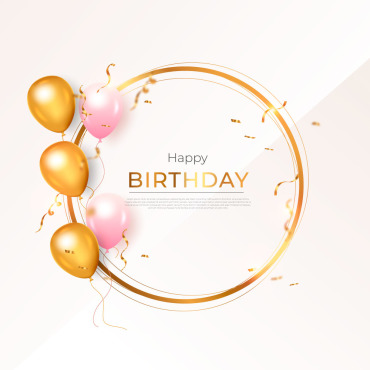 Template Birthday Illustrations Templates 298458