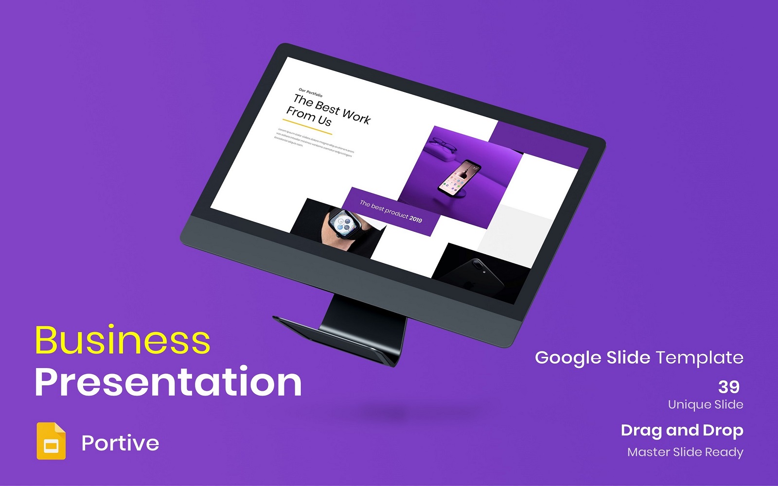 Portive - Business Google Slide Template