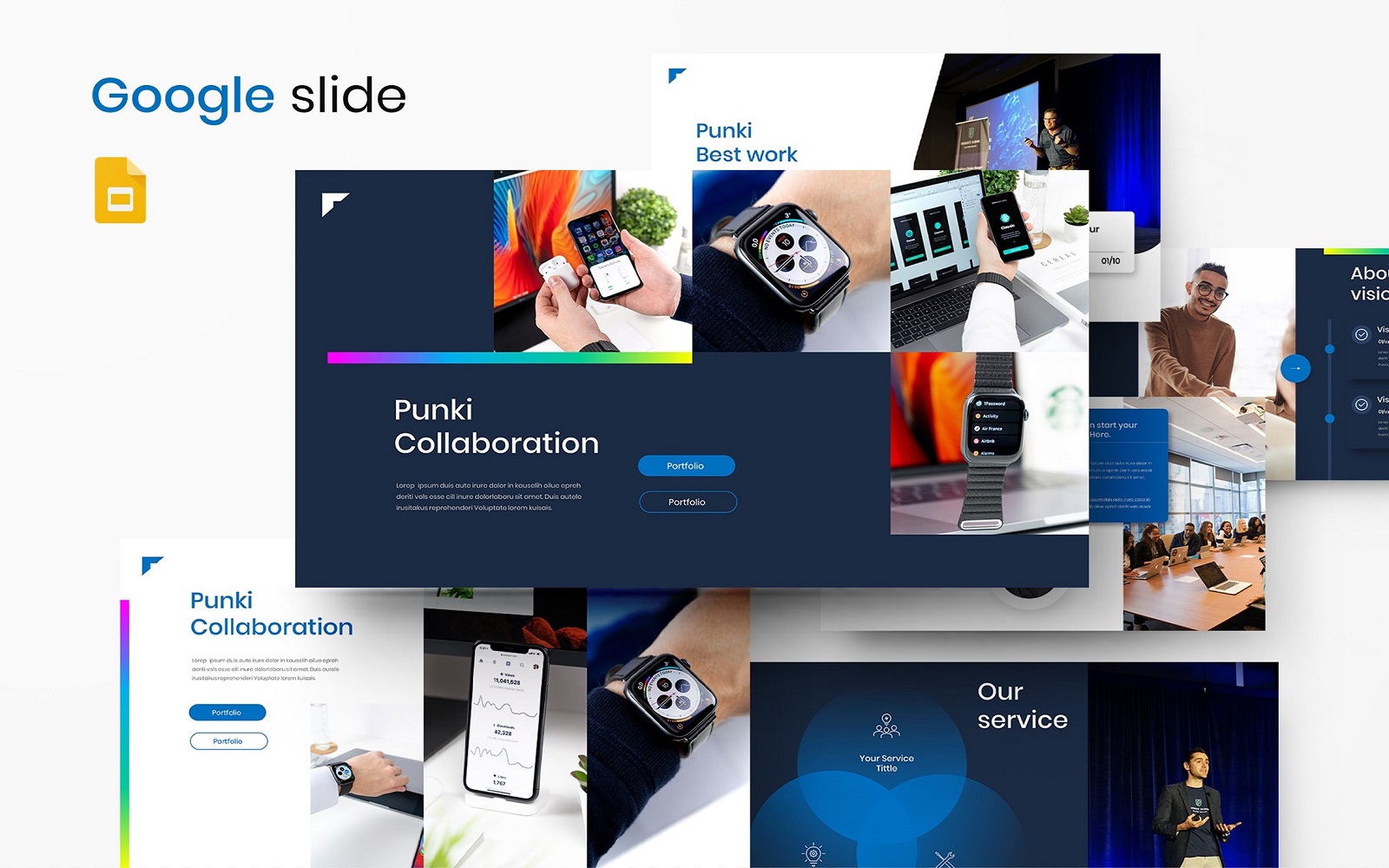 Punki - Business Google Slide Template