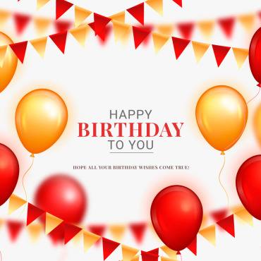 Template Birthday Illustrations Templates 298512