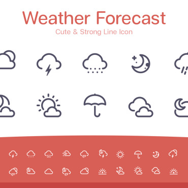 Weather Temperature Icon Sets 298535