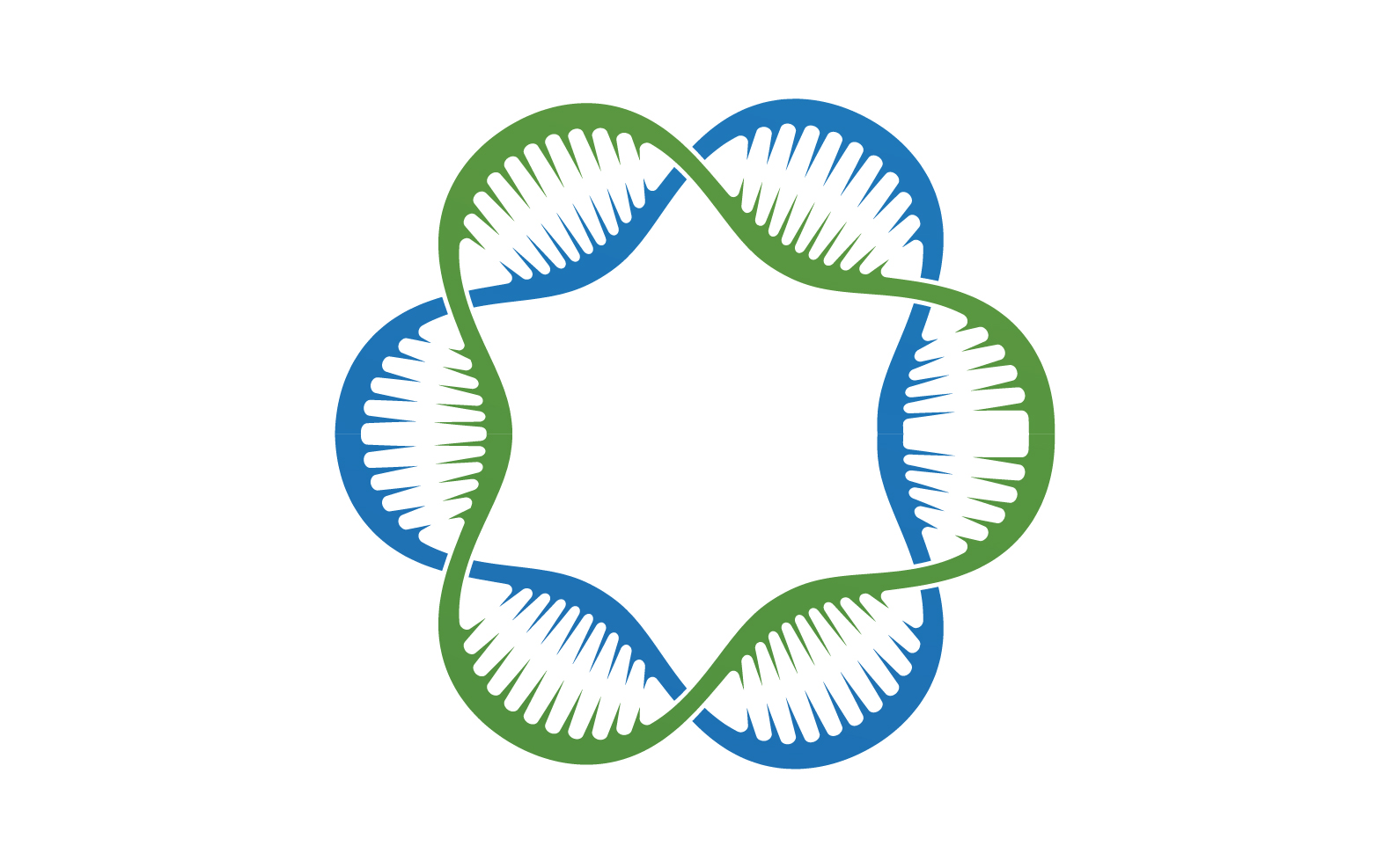 DNA Vector Logo Design Template Modern Medical V35