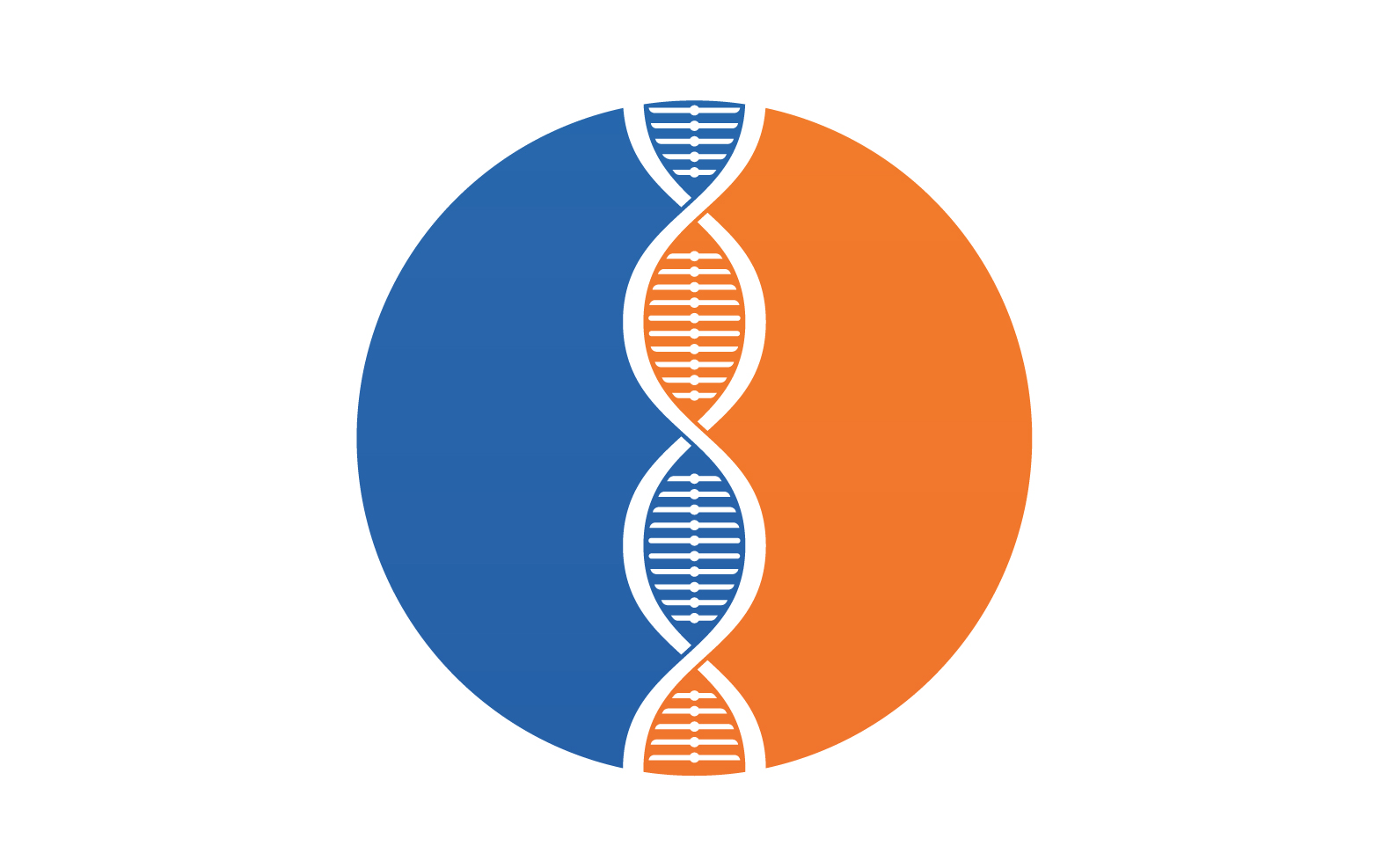 DNA Vector Logo Design Template Modern Medical V45
