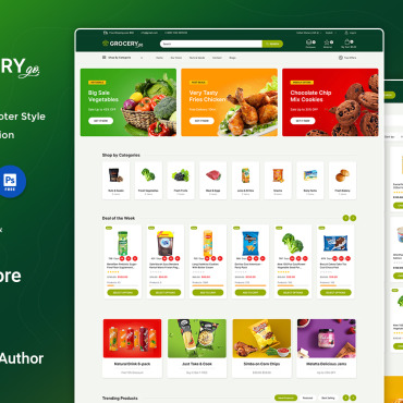 Clean Food Shopify Themes 298671