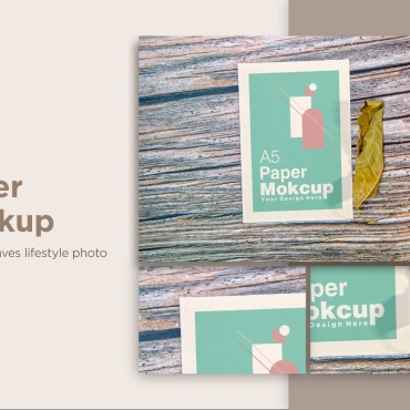 Paper A4 Product Mockups 298755