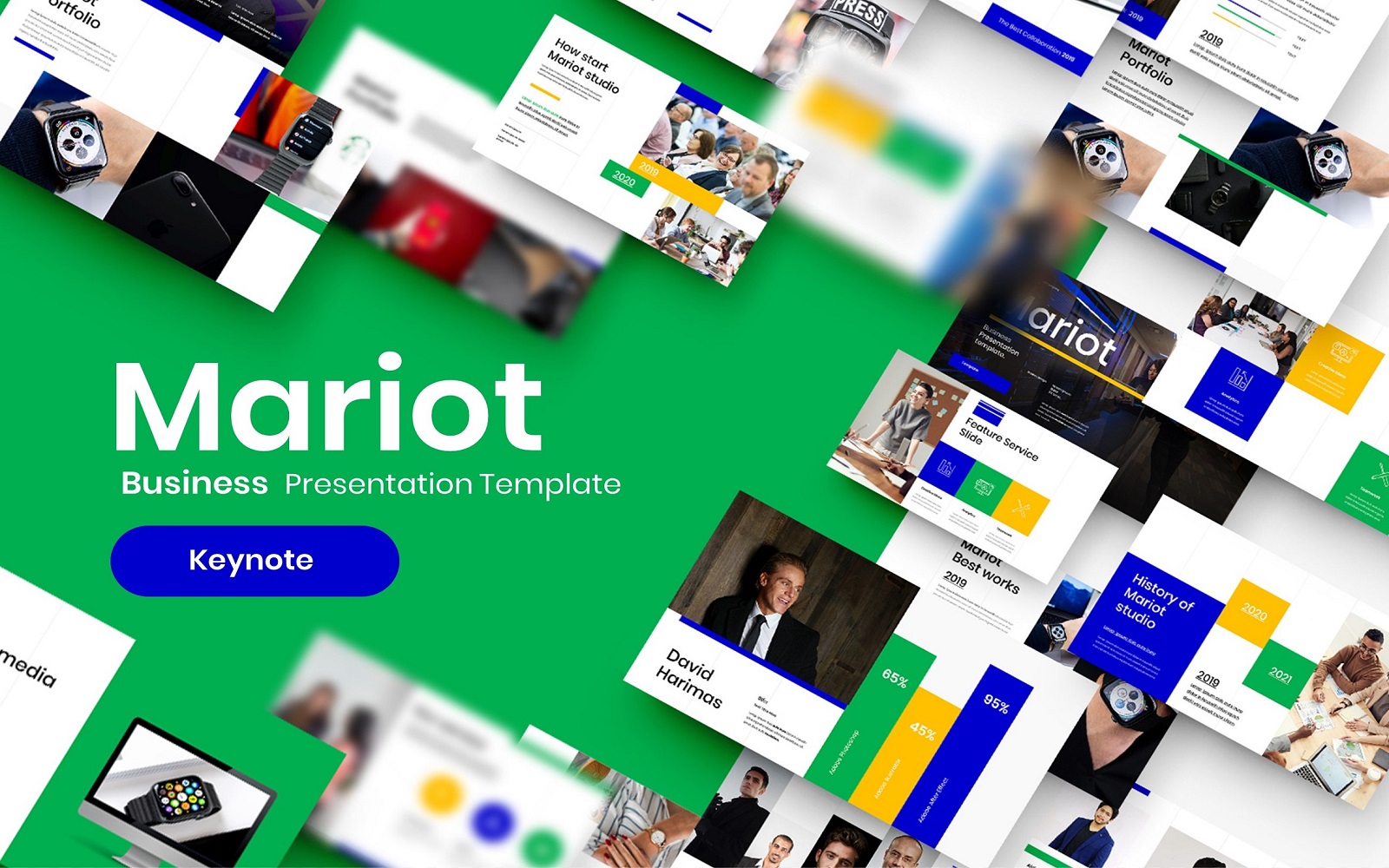 Mariot – Business Keynote Template
