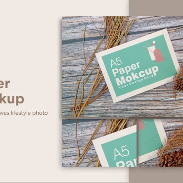 Paper A4 Product Mockups 298843