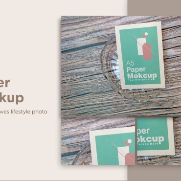 Paper A4 Product Mockups 298847