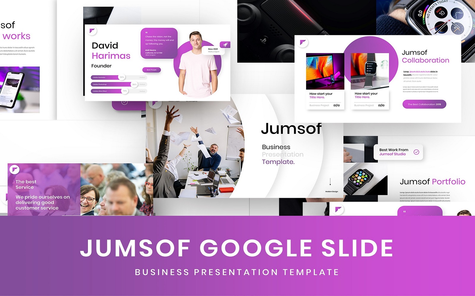 Jumsof - Business Google Slide Template