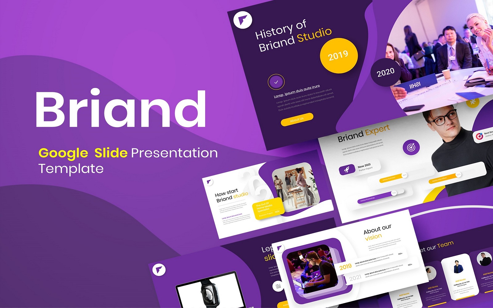 Briand - Business Google Slide Template