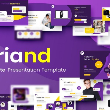 Business Clean Keynote Templates 298875