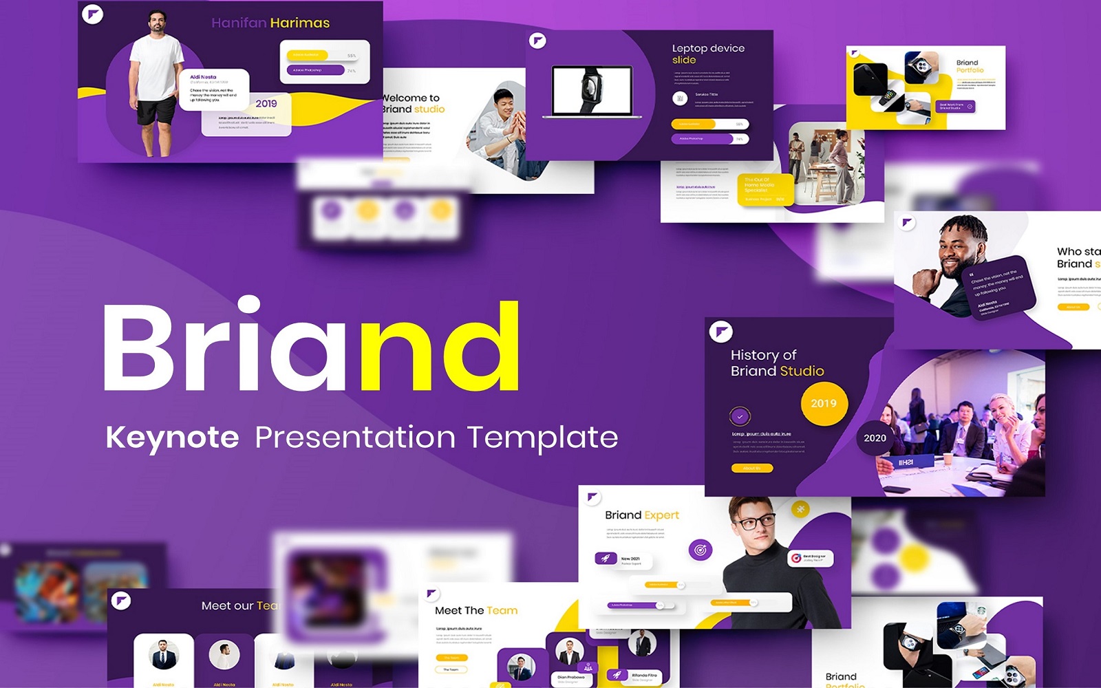 Briand – Business Keynote Template