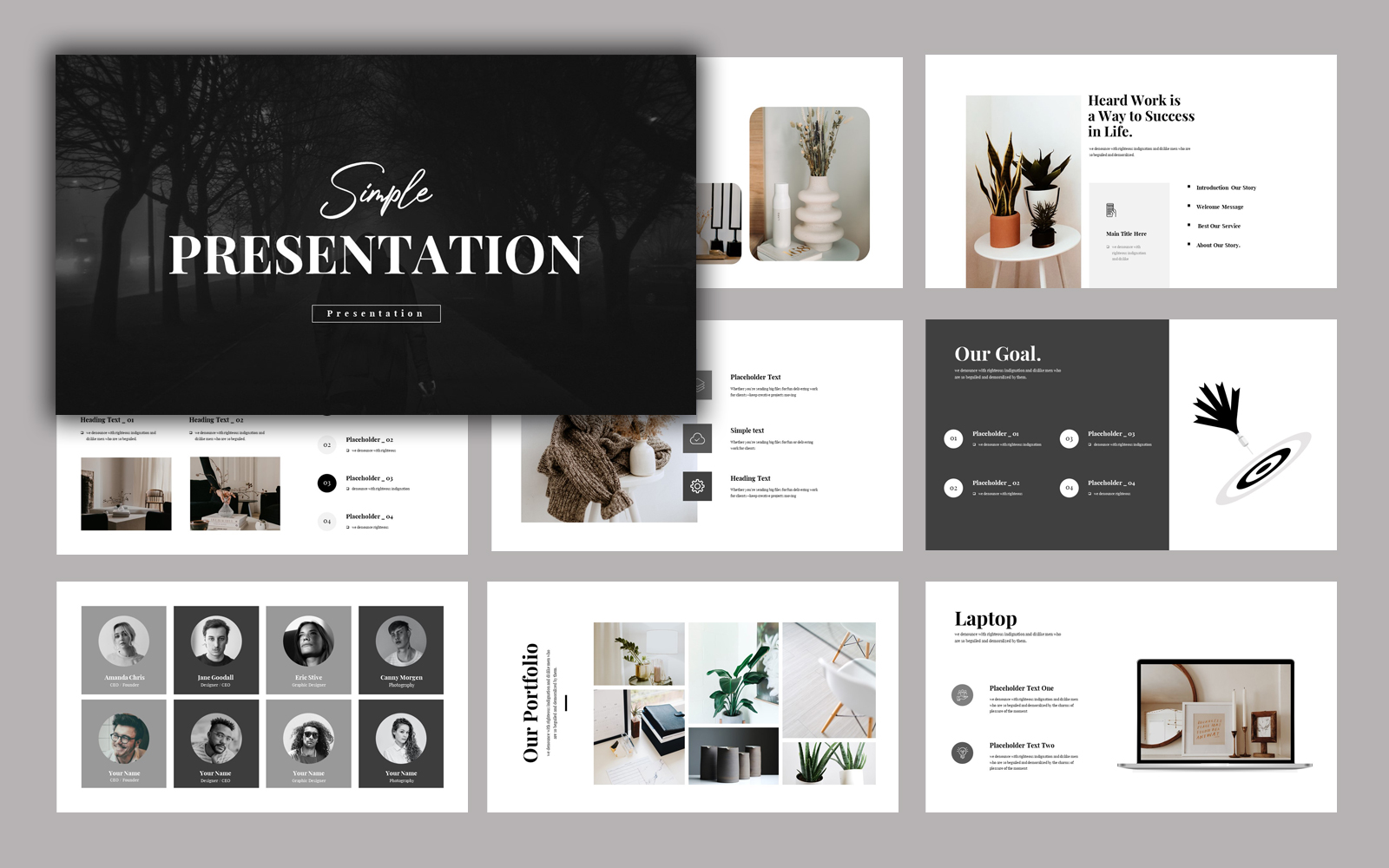 Matrix PowerPoint Presentation Template