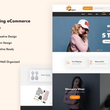 Shopping Ecommerce PSD Templates 298904