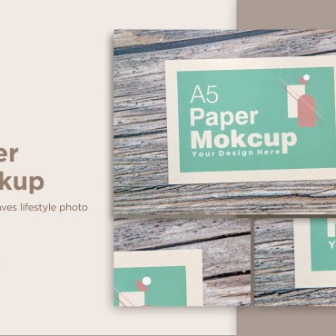 Paper A4 Product Mockups 298957