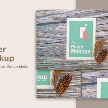 Paper A4 Product Mockups 298977