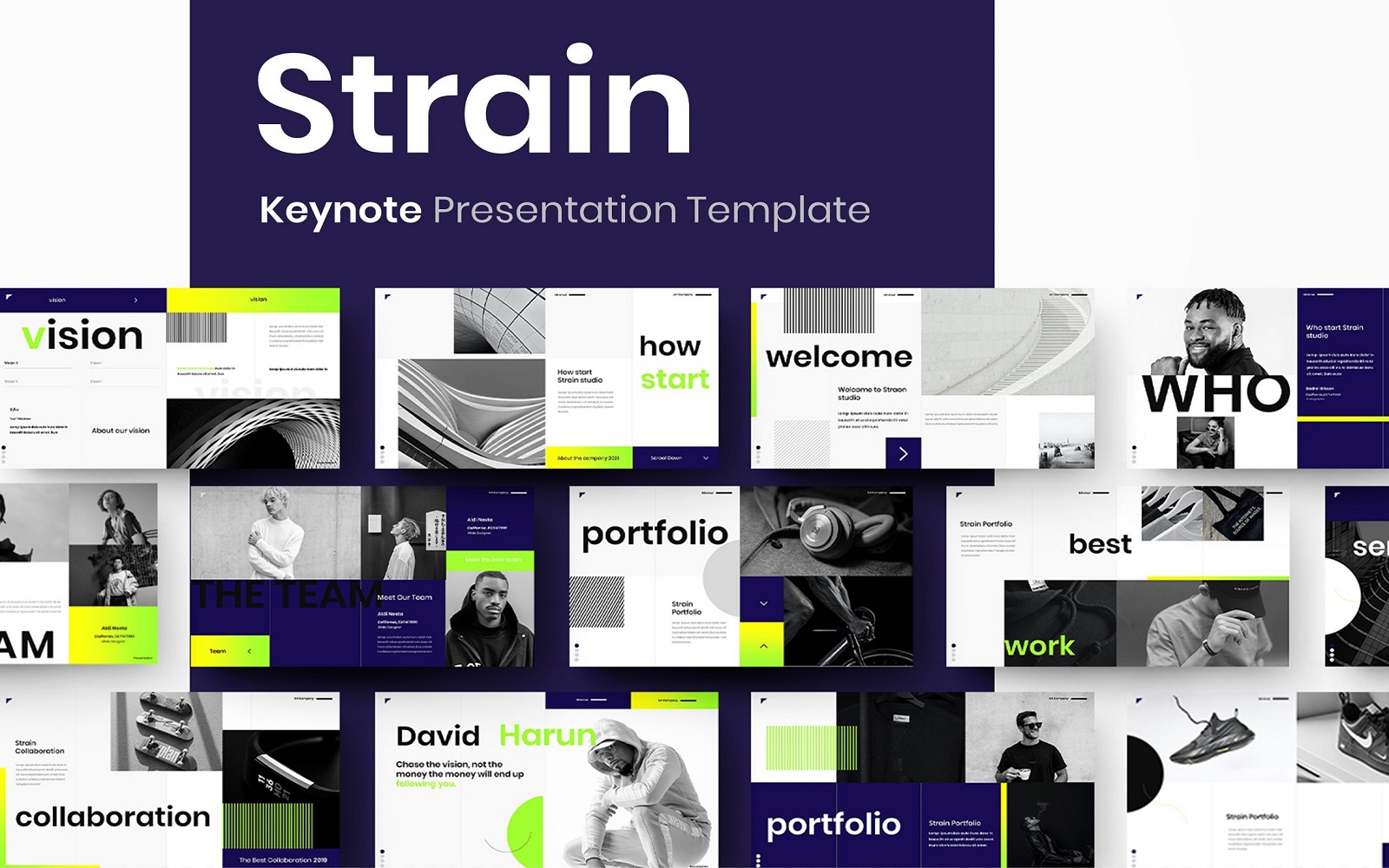 Strain – Business Keynote Template