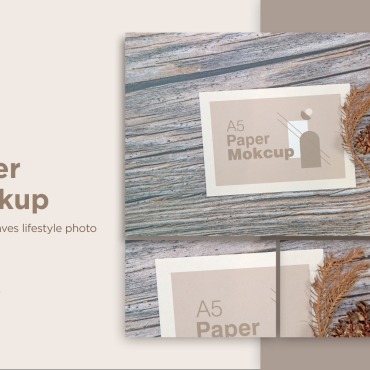 Paper A4 Product Mockups 298984