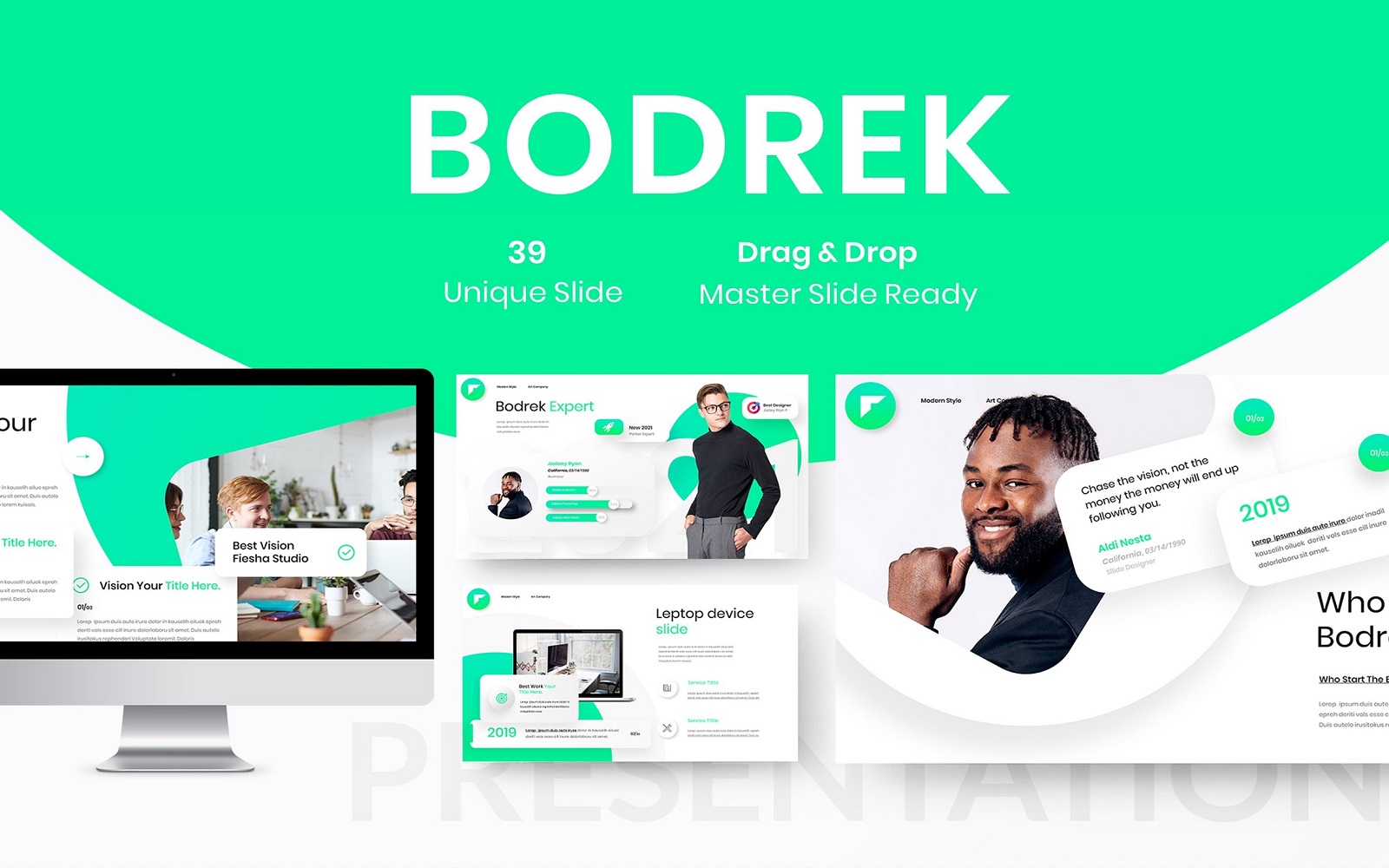 Bodrek - Business Google Slide Template
