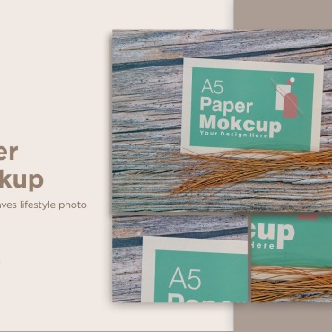 Paper A4 Product Mockups 298990