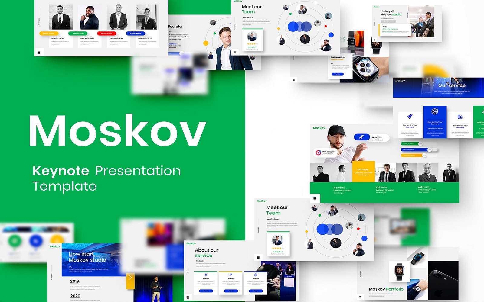 Moskov – Business Keynote Template