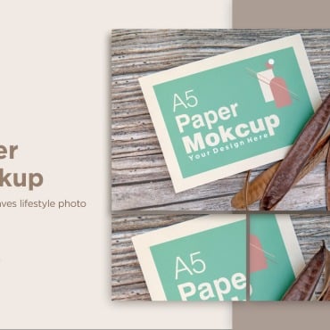 Paper A4 Product Mockups 298999