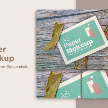 Paper A4 Product Mockups 299006