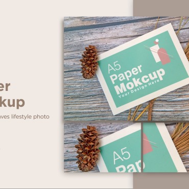 Paper A4 Product Mockups 299011