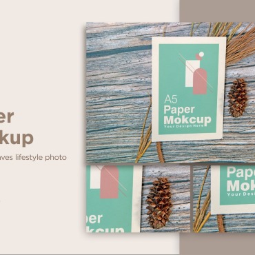 Paper A4 Product Mockups 299017