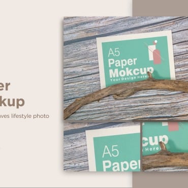 Paper A4 Product Mockups 299031