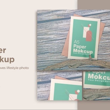 Paper A4 Product Mockups 299033