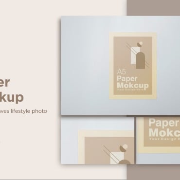 Paper A4 Product Mockups 299038