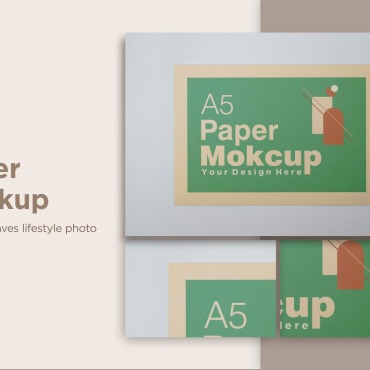 Paper A4 Product Mockups 299039