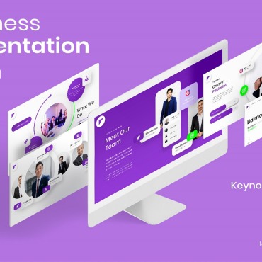 Business Clean Keynote Templates 299048