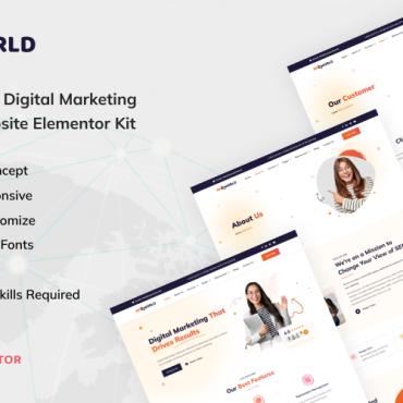 Marketing Agency Elementor Kits 299079