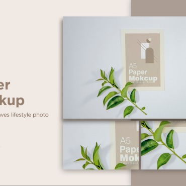 Paper A4 Product Mockups 299093