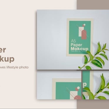 Paper A4 Product Mockups 299094