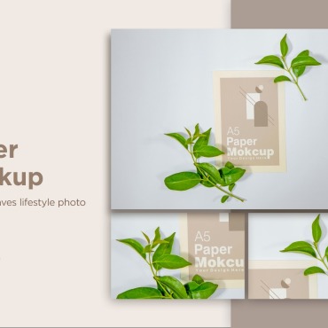 Paper A4 Product Mockups 299098