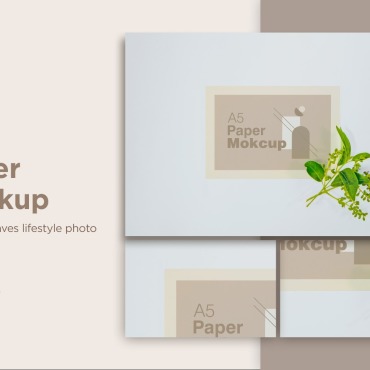 Paper A4 Product Mockups 299100