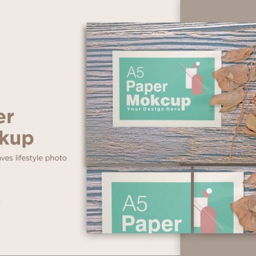 Paper A4 Product Mockups 299104