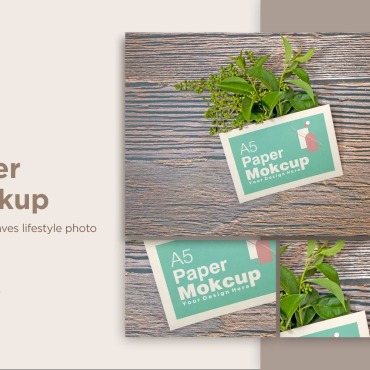 Paper A4 Product Mockups 299116