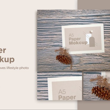 Paper A4 Product Mockups 299124