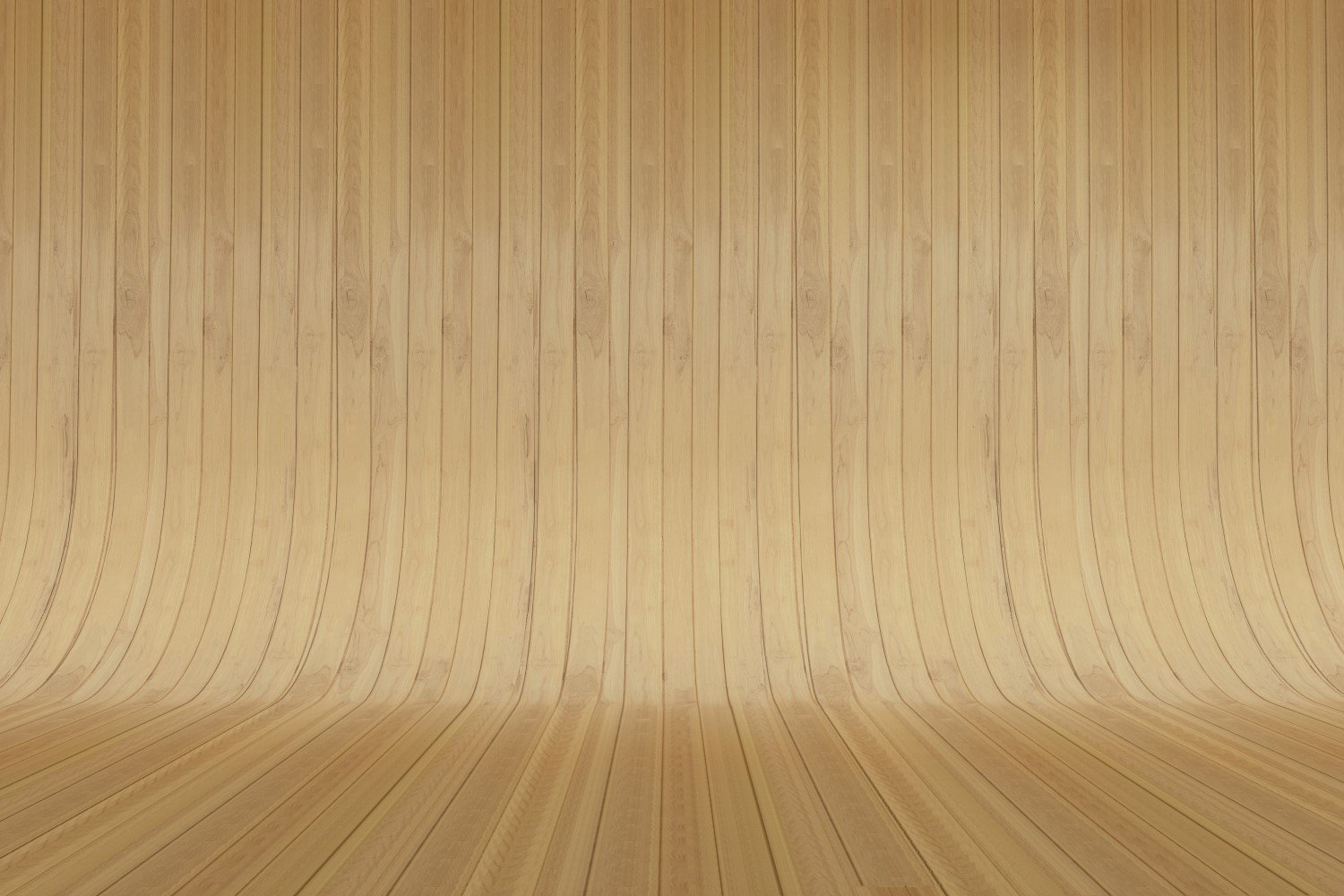 Curved brown Wood Parquet background