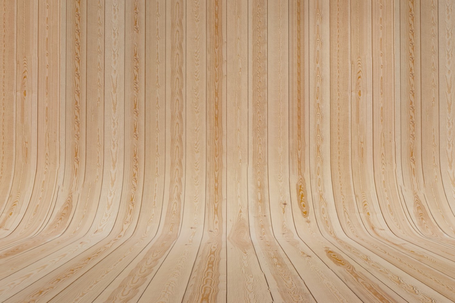 Curved Plain Wood Parquet background