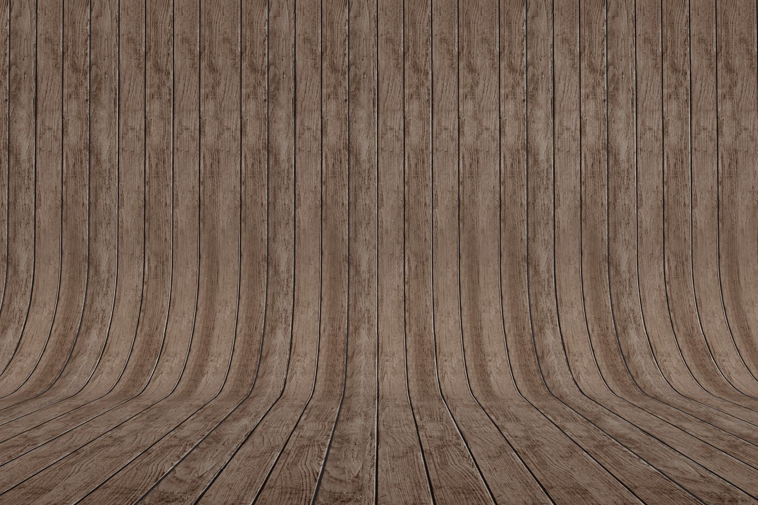 Curved dark brown Wood Parquet background